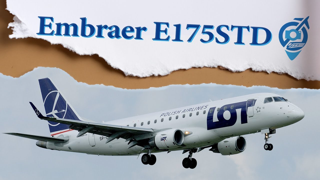 ️ Lądowanie Embraera E175STD SP-LIQ na lotnisku Chopina! 🛬 [4K] - YouTube