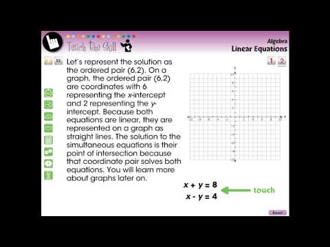 CC7311 Algebra: Linear Equations - Pre-Assessment & Teach the Skill Mini