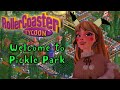 Pickle Park Gameplay - ROLLERCOASTER TYCOON 1999