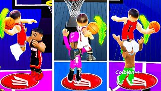 Getting a POSTERIZER w/ MVP Derrick Rose in EVERY Roblox Basketball Game..