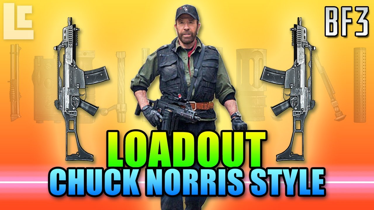 Loadout G36c Chuck Norris Style Battlefield 3 Gameplay Commentary Youtube