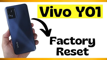 Vivo Y01 Factory Reset || How to reset all data vivo y01