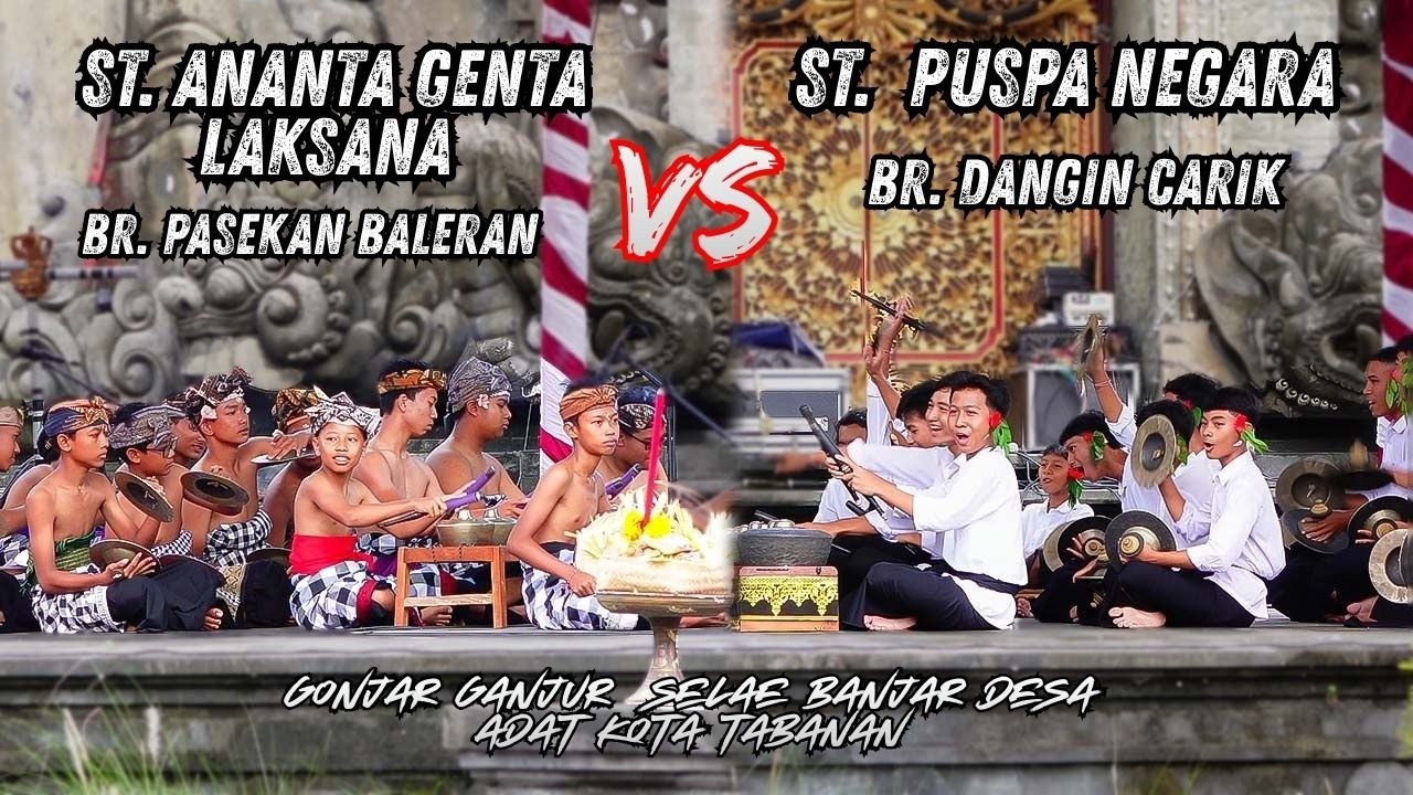 Pertarungan Sengit 🔥 Baleganjur Ogoh-Ogoh Br. Dangin Carik Vs Br. Pasekan Baleran, Tabanan