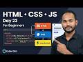 HTML Head, CSS, and JavaScript Explained for Beginners | Full HTML Class in Hindi