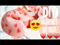 DIY Valentine&#39;s Day Heart Fortune Cookies! Cute Valentine Gift idea for your crush!