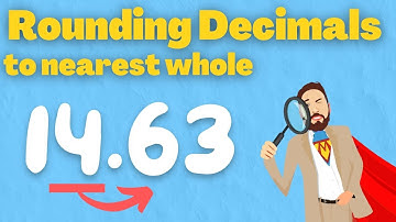 How To Round Decimals To The Nearest Whole Number