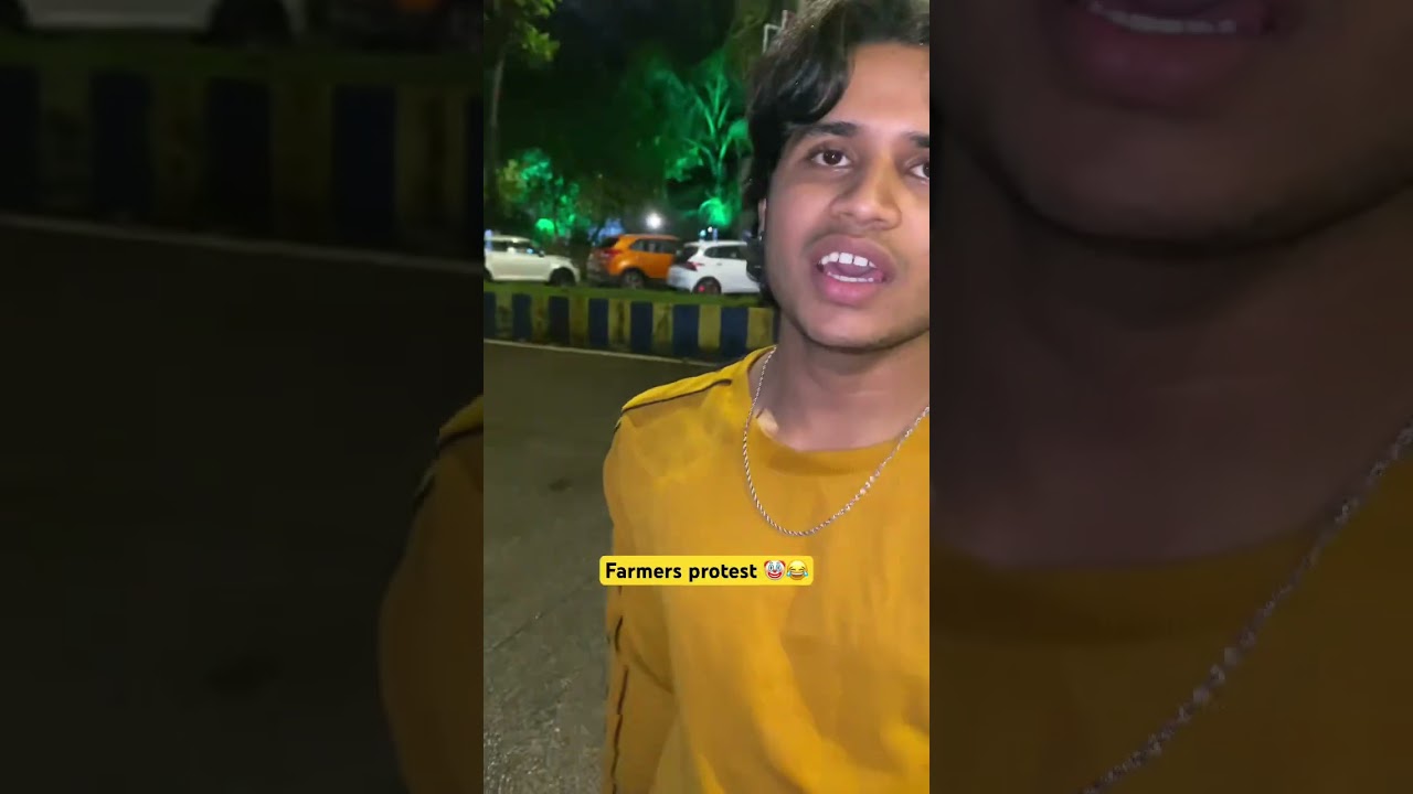 Farmers protest 😂😂🤣  