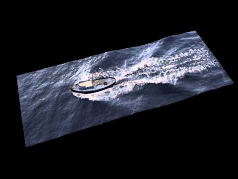 Boat Realflow 2013 R&D Case study simulation