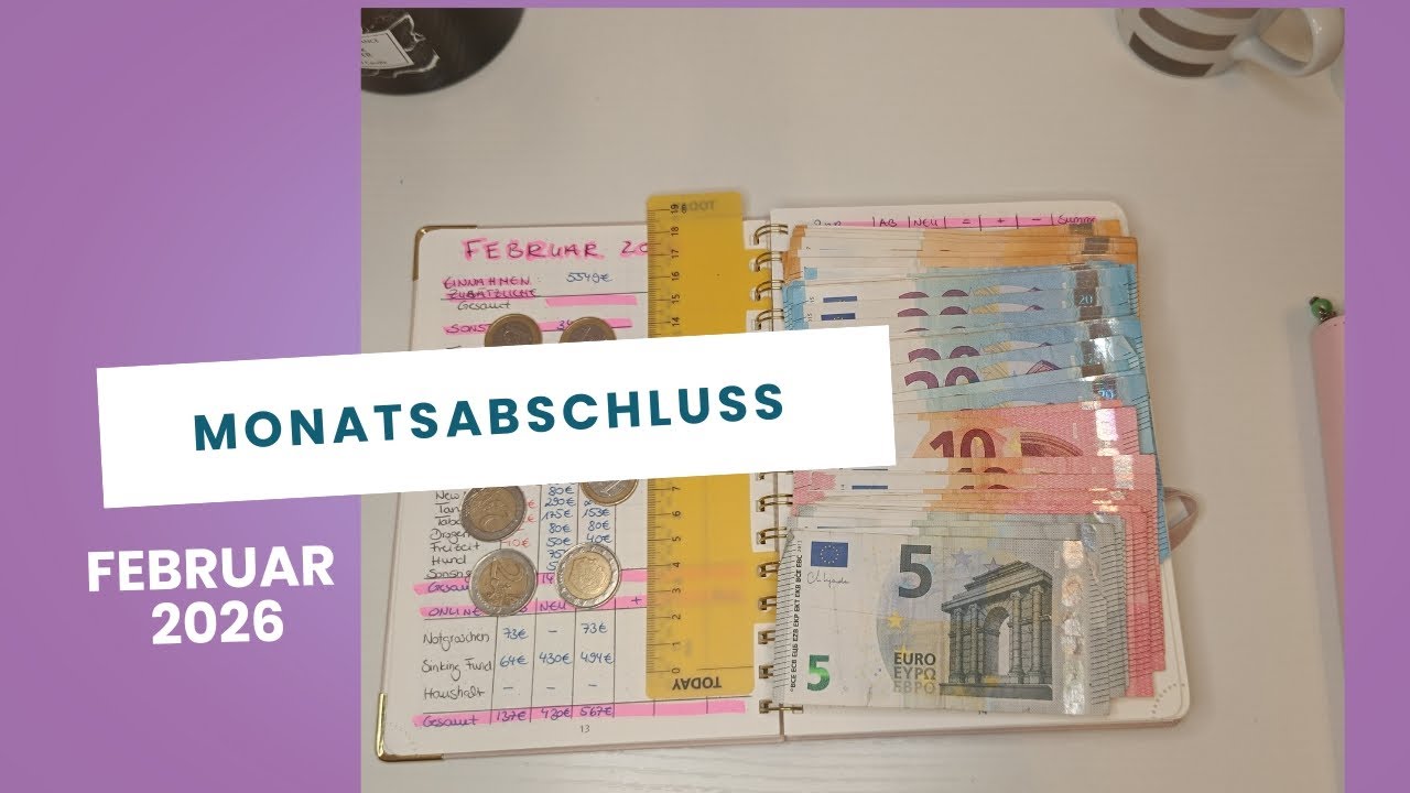 ❄️ Februar 2026 ❄️ MONATSABSCHLUSS💵 wichtige Erkenntnisse gewonnen | Selbstreflexion war erfolgreich