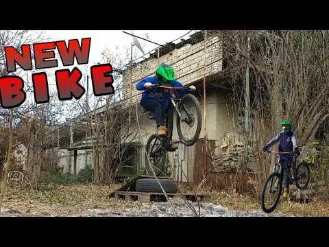 ვიყიდე ახალი Freeride_ს ველოსიპედი/ვსწავლობ სხვადასხვა ტრიუკებს/Freeride Downhill