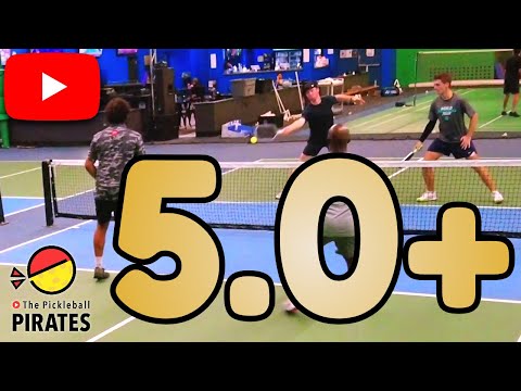 What Pickleball 5.0 Men's Doubles Looks Like in Orlando, FL