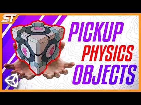 PICKUP & DROP Physics Objects in Unity (Like PORTAL)
