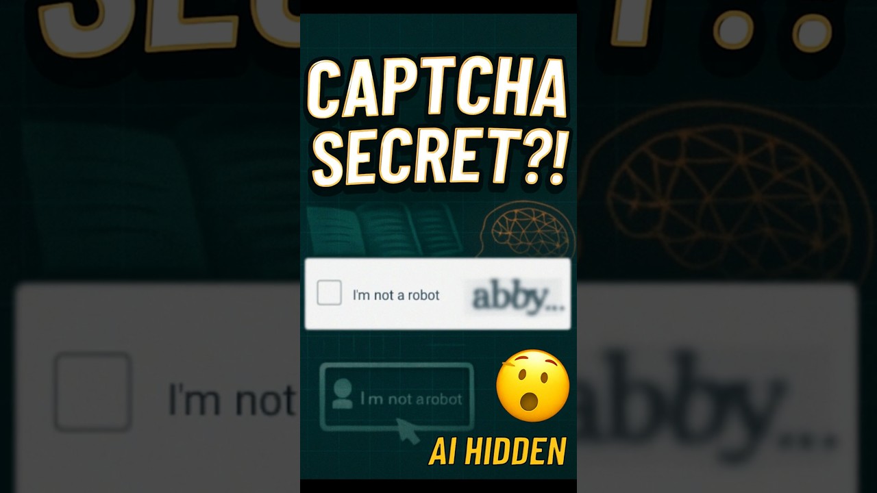 CAPTCHA Had a Secret Purpose?! 🤯