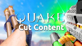 Cut Content from Quake (1996  2024)