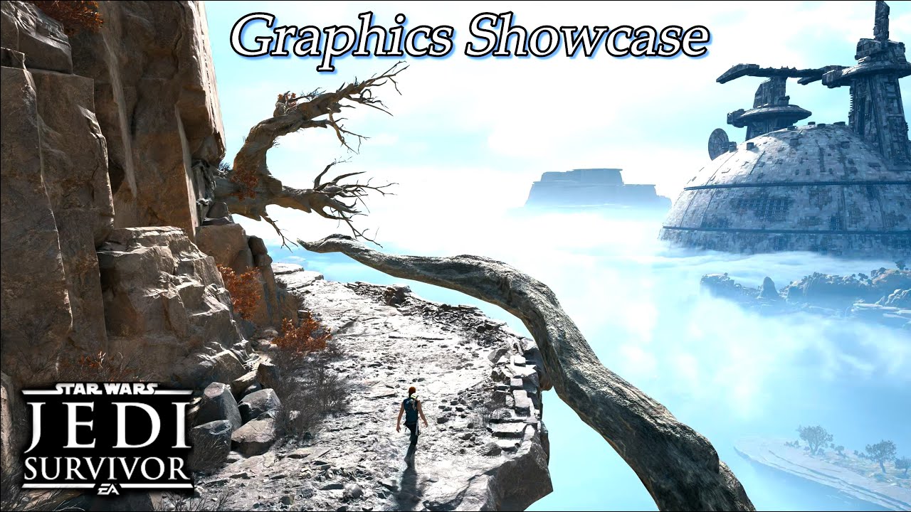 Best Graphics in The Galaxy RTX 4090 4k Hdr Raytracing Showcase Star Wars Jedi Survivor