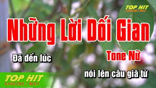Download Lagu Những Lời Dối Gian Karaoke Tone Nữ Nhạc Sống | TOP HIT KARAOKE MP3 Download Lagu Những Lời Dối Gian Karaoke Tone Nữ Nhạc Sống | TOP HIT KARAOKE MP3