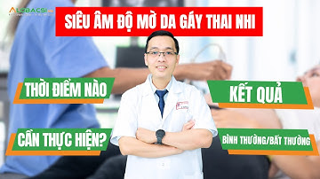 Siêu âm đo độ mờ da gáy thai nhi | ThS.BS.CK2 Nguyễn Đình Vũ
