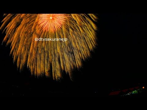 【4K】2015 神明の花火  2尺玉（1発目）
