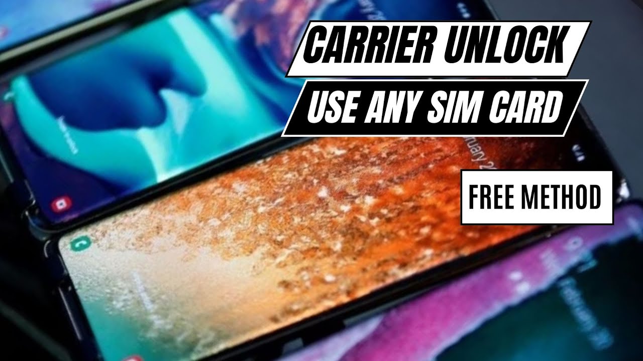 Easy Steps to SIM Unlock and Remove the Network Lock: Unlock Carrier ...