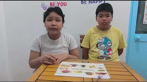 Tiếng Anh Giao Tiếp Phan ThiếtElina and Sony practice talking about Christmas Meals