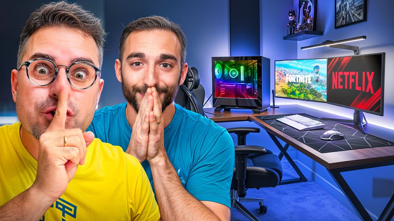 REGALO a MURRY la POSTAZIONE dei suoi SOGNI! (in villa!)