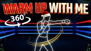 4K Immersive Interactive Warm Up Box Gym 360 - Fast Reaction Workout Part4