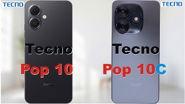 Tecno Pop 10 Vs Tecno Pop 10C: In-depth Comparison.