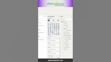 pie chart in Power BI || Shorts || Silan Software || Pythontpoints