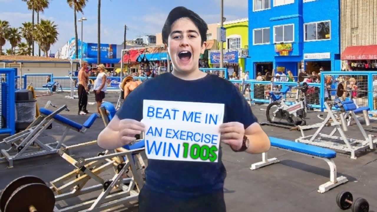 SPIN The WHEEL BEAT Me In The Exercise WIN 100$!