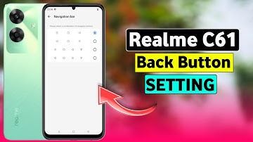 Realme C61 Back Button Setting | Realme C61 Button Setting | Realme C61 System Navigation Setting