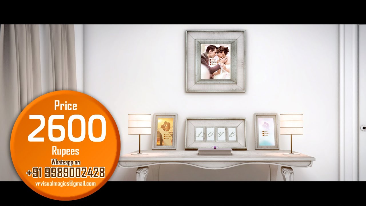 Wedding Invitation Video | save the date invitation video | VR visual magics | VR 17