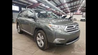 Things I like about the 2012 Toyota Highlander Limited