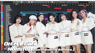 [큐베이스]OH MY GIRL(오마이걸) - Nonstop(살짝 설렜어)  Instrumental Remake Midi Copy / 오마이걸 살짝설렜어 inst 미디카피