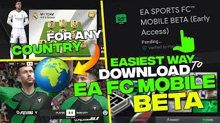 EASIEST WAY TO DOWNLOAD FC MOBILE BETA VERSION | FROM ANY COUNTRY | BEST TRICK screenshot 3