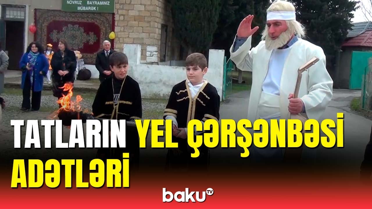 Tatlar Yel çərşənbəsini belə qeyd edir | Xaçmazdan reportaj