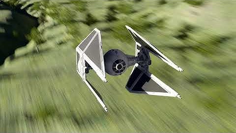 How to make a Tie Interceptor in Blender 2.9 Tutorial - 04