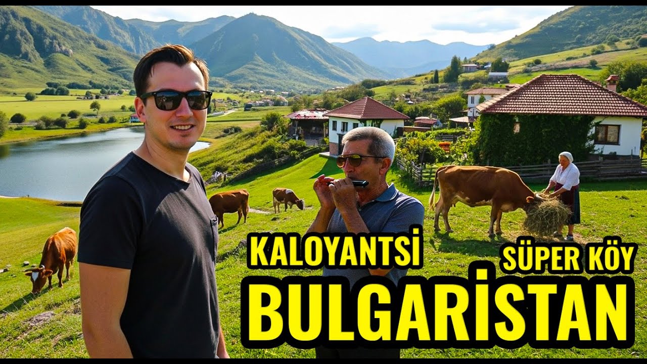 BULGARİSTAN'DA ARDA MANZARALI SÜPER KÖY | SATILIK EV ARSA  BULGARİSTAN KALOYANTSİ KÖYÜNDE YAŞAM 2025