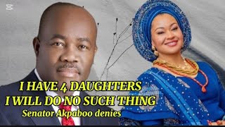 Information SENATE PRESIDENT GODSWILL AKPABIO DENIES SEX@UAL HARASSMENT BY NATASHA AKPOTI News