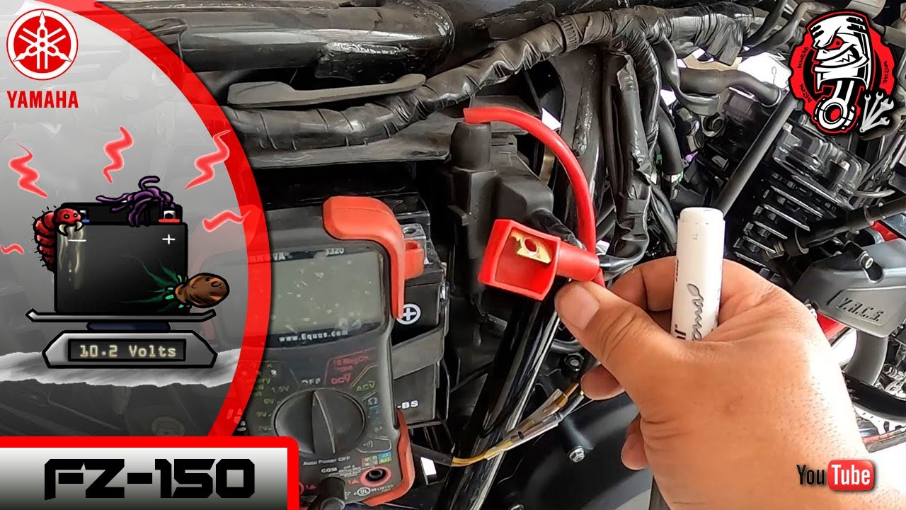 849 | Yamaha FZ-150 Se Descarga La Batería En La Noche