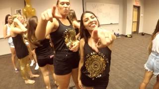 Zetas are Golden- Bid Day 2015