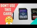 Best Canon M50 Memory Cards - What to Use & What NOT to Use!
