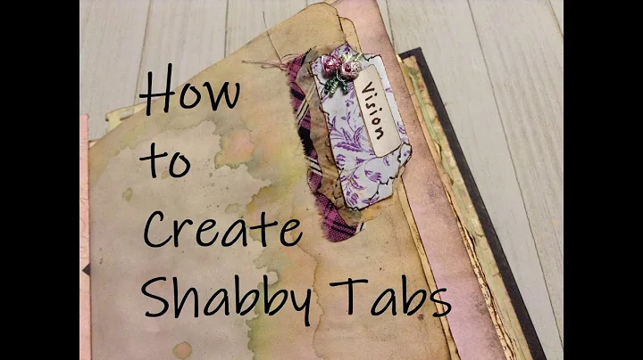 Tutorial - How I create my Shabby Tabs - Daily Pla...