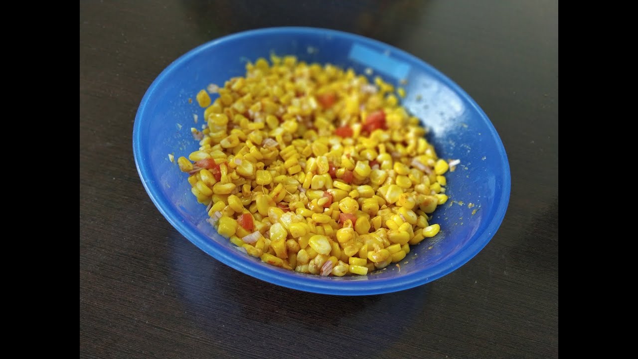 Lip smacking Buttery Corn Chaat | Indian Cuisine Recipes