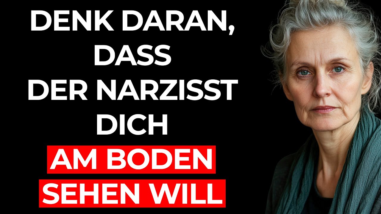 Der dunkle Grund, warum der Narzisst Dich am BODEN sehen will