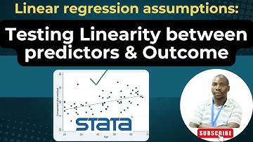 Testing Linearity Assumption in Linear Regression in STATA