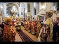 Литургия в Рождество-Богородичном храме г.Одессы
