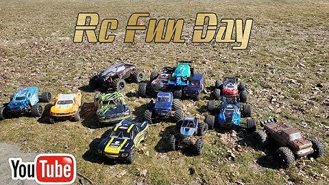 Rc Bash Day featuring Arrma, Losi, Traxxas, RedCat
