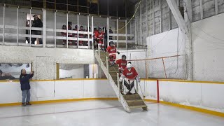 Video Of Saskatchewan Hockey Rinks Staircase Goes Viral Ctv National News
