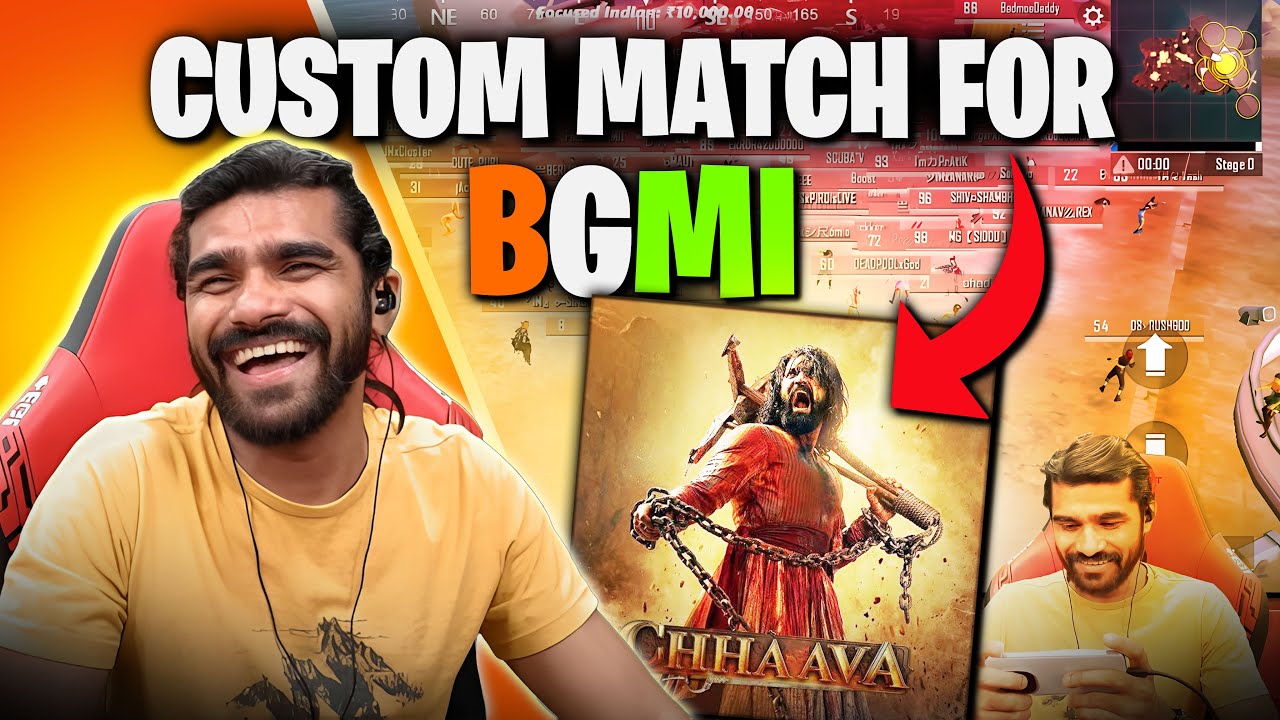 CHHAAVA Movie Ticket Ke Liye Custom | Shreeman Funny Moments | BGMI
