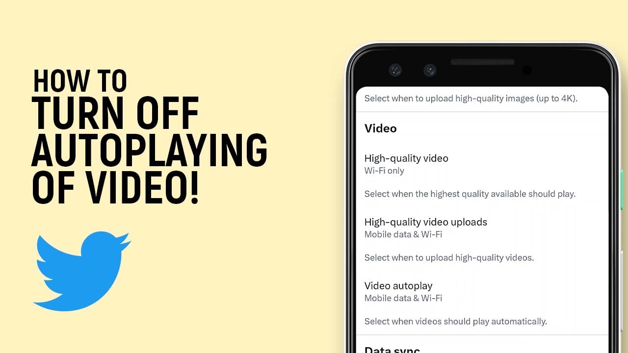 How to Turn OFF Auto-Play of Videos in Twitter [LATEST VERSION] - YouTube